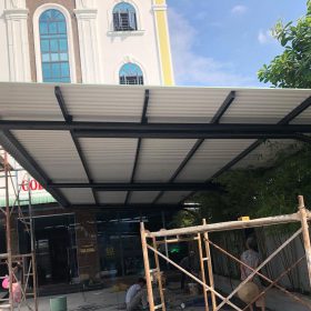 Lợp mái tôn nhà để xe