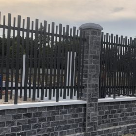 thi công hàng rào sắt hộp mạ kẽm tại Tân Uyên, Bình Dương