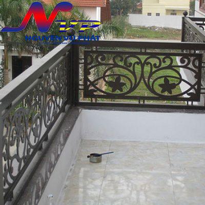 Lan can sắt cnc nghệ thuật hiện đại