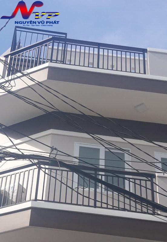 Thi công lan can sắt hộp tại Quận Bình Thạnh tphcm