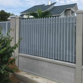 Mẫu hàng rào sắt hộp