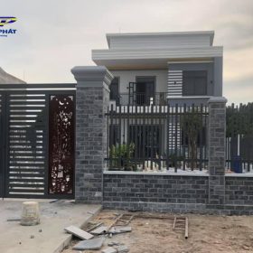 Hàng rào bảo vệ bằng sắt hộp