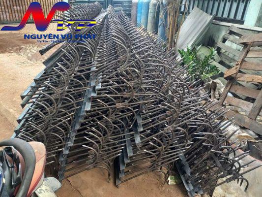 Thi công hàng rào chông sắt tại Bình Thạnh