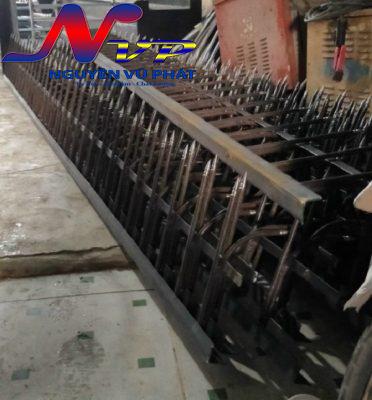 Thi công hàng rào chông sắt tại Nhà Bè Tphcm